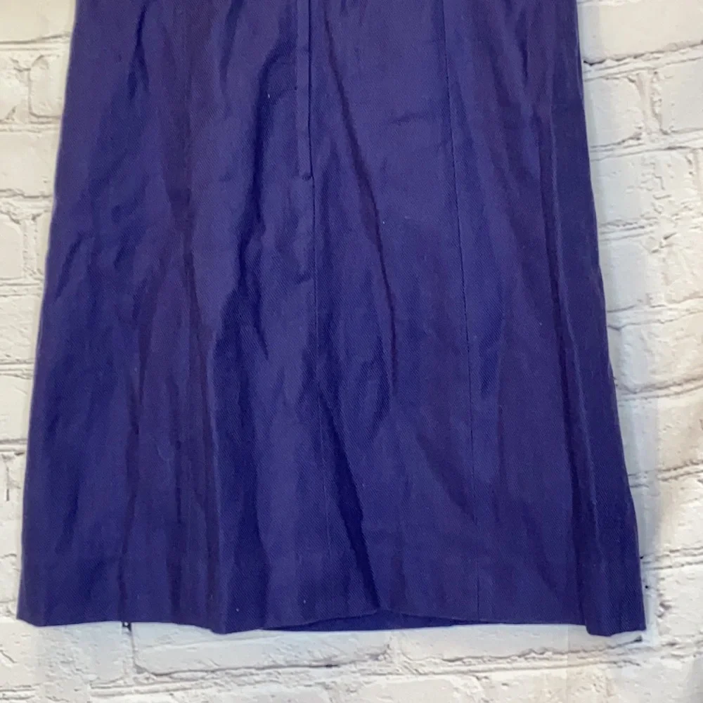 Lilly Pulitzer Navy Blue White Strapless Dress Size 0 - Picture 9 of 11